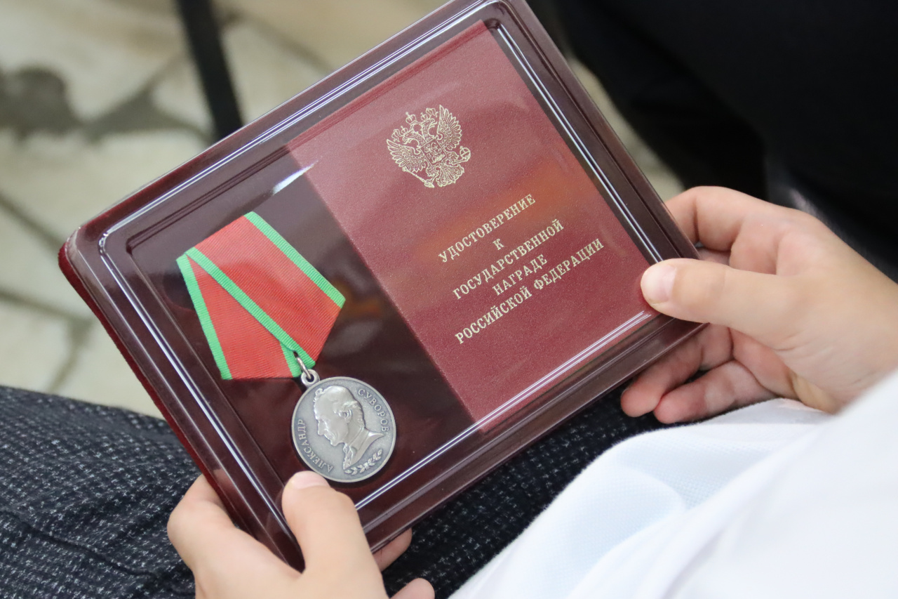 В Сыктывкаре 17 сентября прошла церемония передачи государственных наград семьям героев, погибших в ходе специальной военной операции