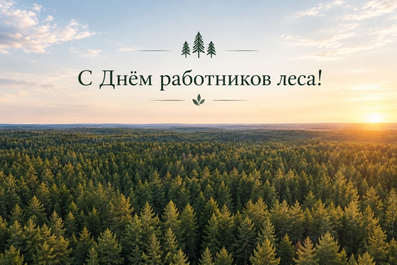 Поздравление главы Сыктывкара Максима Мартышина с Днём работников леса