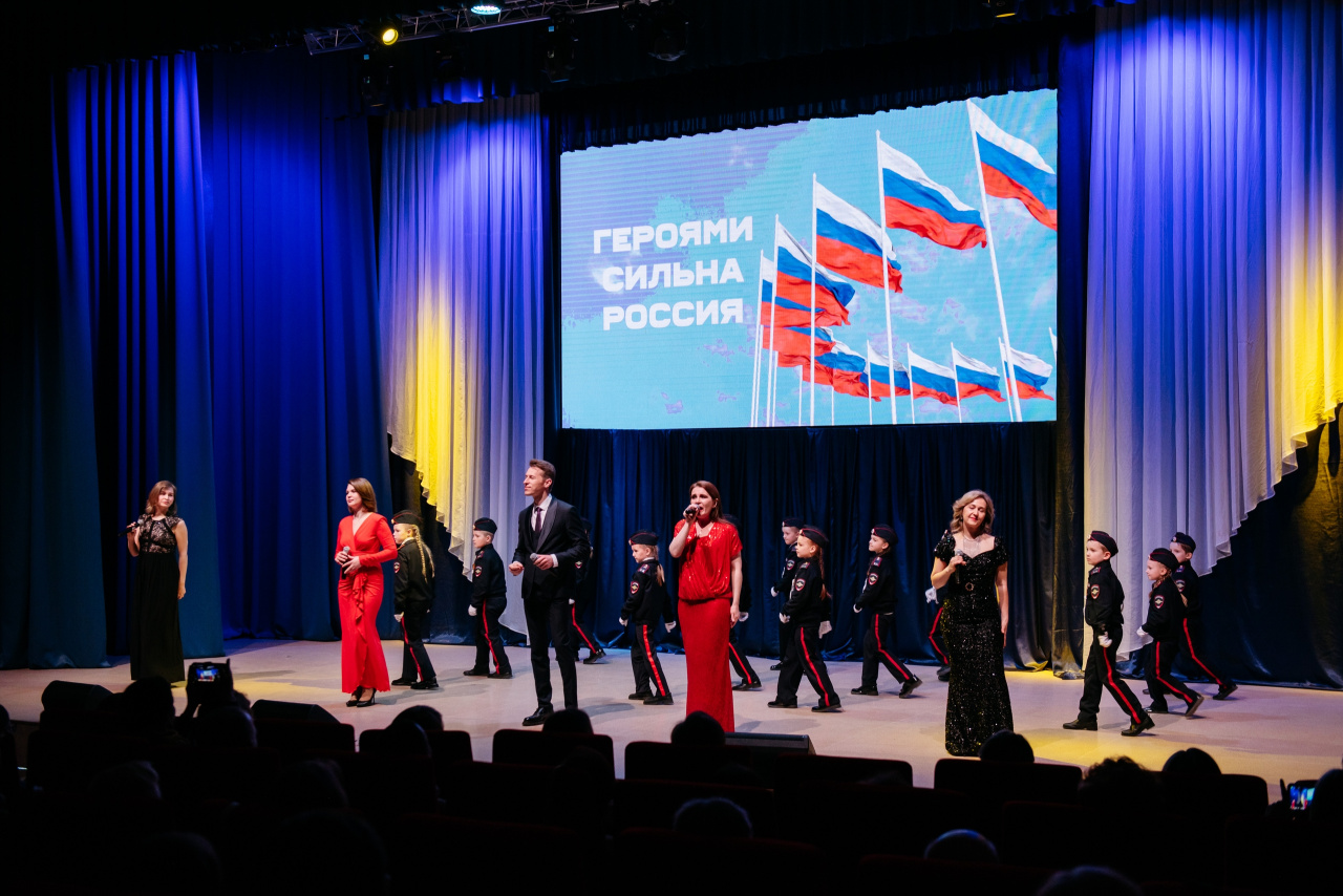 В Сыктывкаре торжественно завершился патриотический проект «Героями сильна Россия»