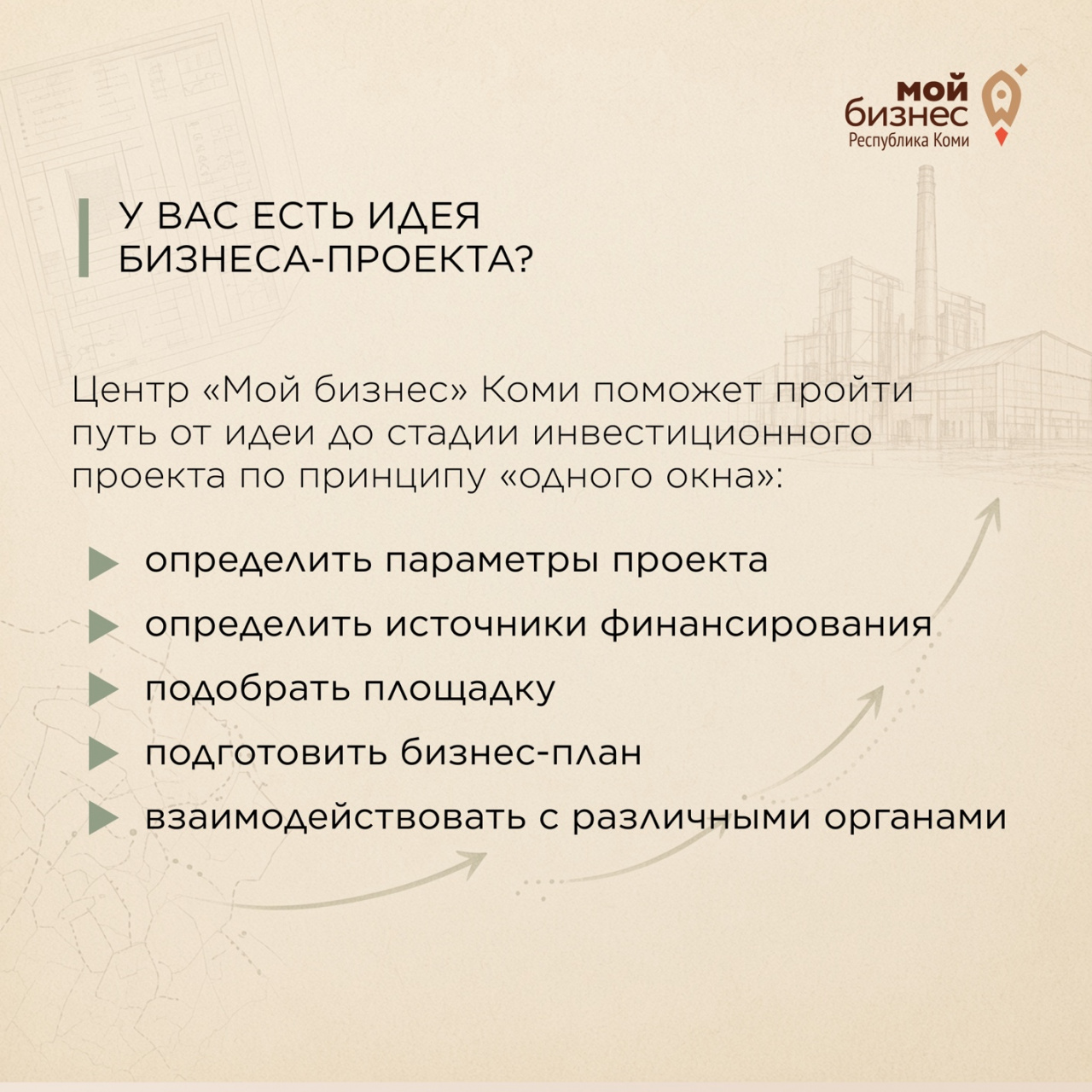 Инвестиции в Коми: от идеи до инвестиционной стадии проекта